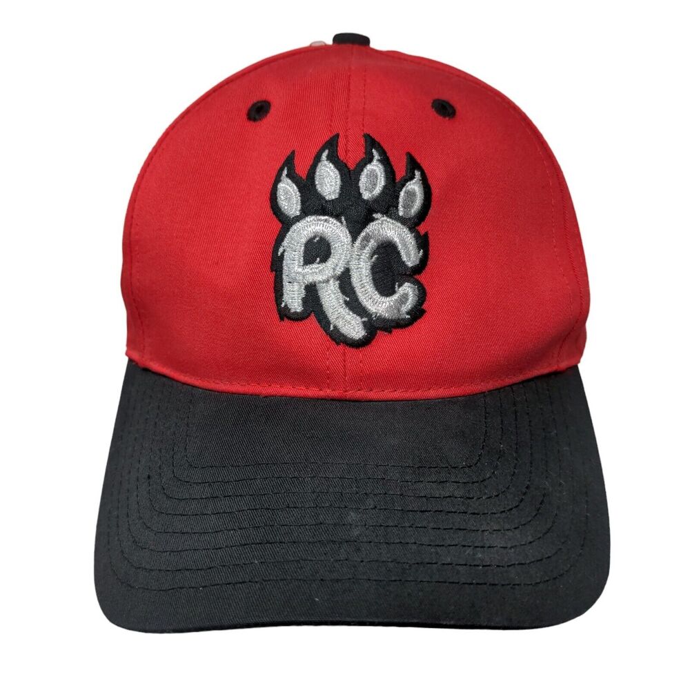 Twins Enterprise Boy's New Britain Rock Cats Snapback Hat Red Black Embroidered